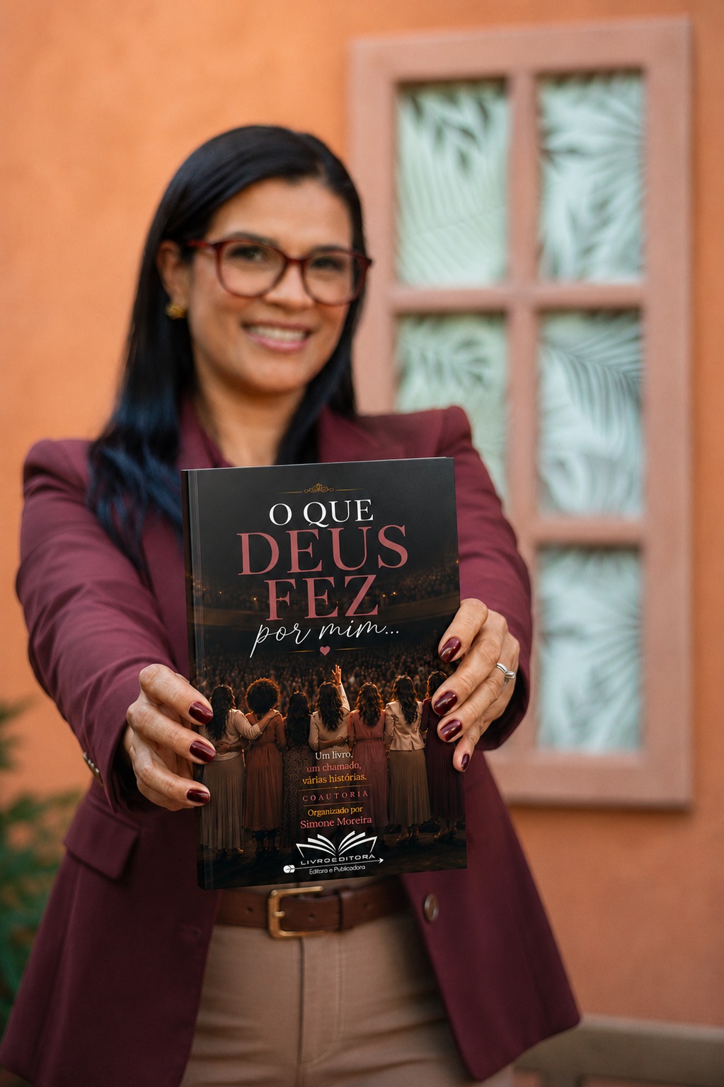Simone Moreira, embaixadora literária do projeto